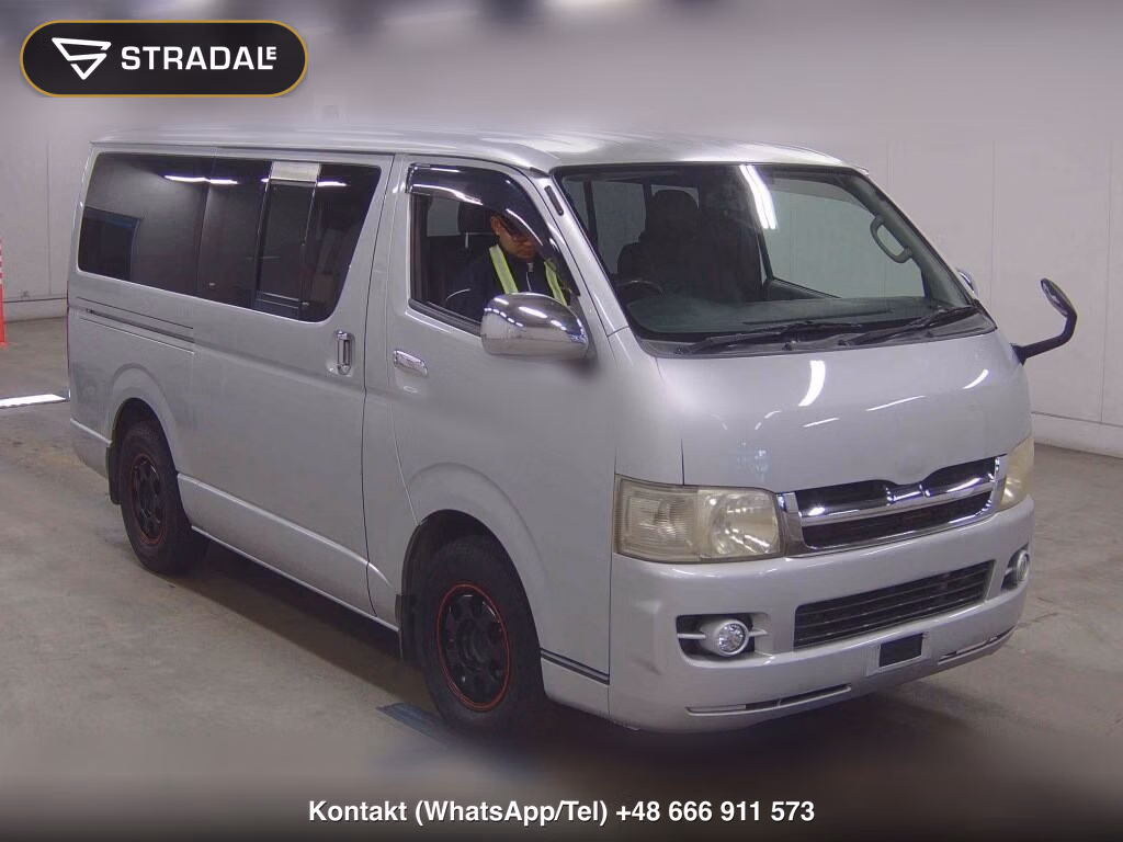 TOYOTA HIACE VAN 5D LONG SUPER GL 2007, aukcja z Japonii, zdjęcie 1