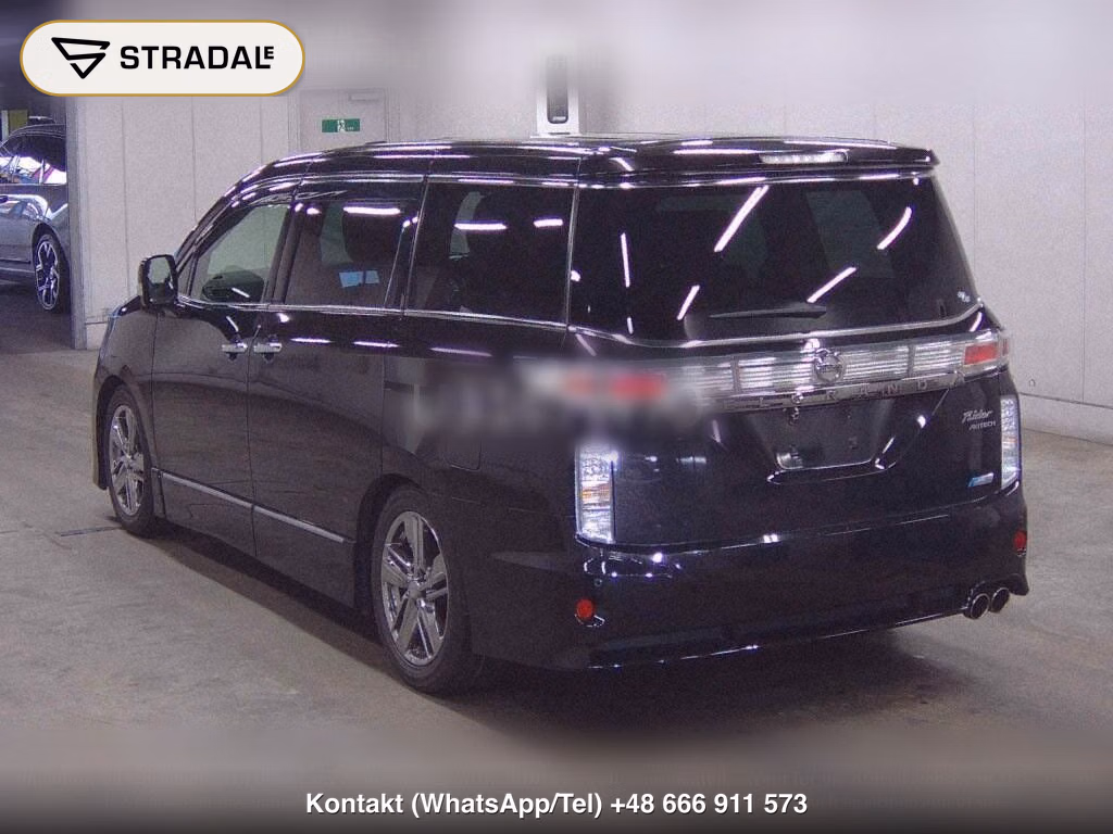 NISSAN ELGRAND 5D RIDER BLACK LINE BLACK LEATHER POWER SEA, miniaturka 3