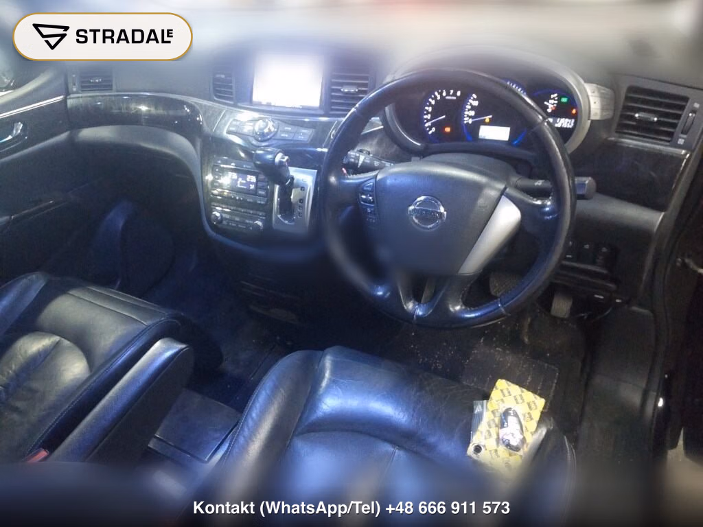 NISSAN ELGRAND 5D RIDER BLACK LINE BLACK LEATHER POWER SEA, miniaturka 4