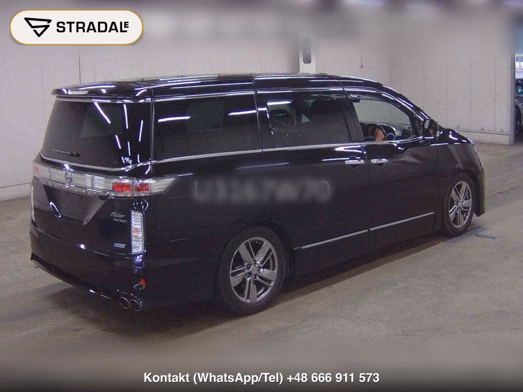 NISSAN ELGRAND 5D RIDER BLACK LINE BLACK LEATHER POWER SEA, miniaturka 6