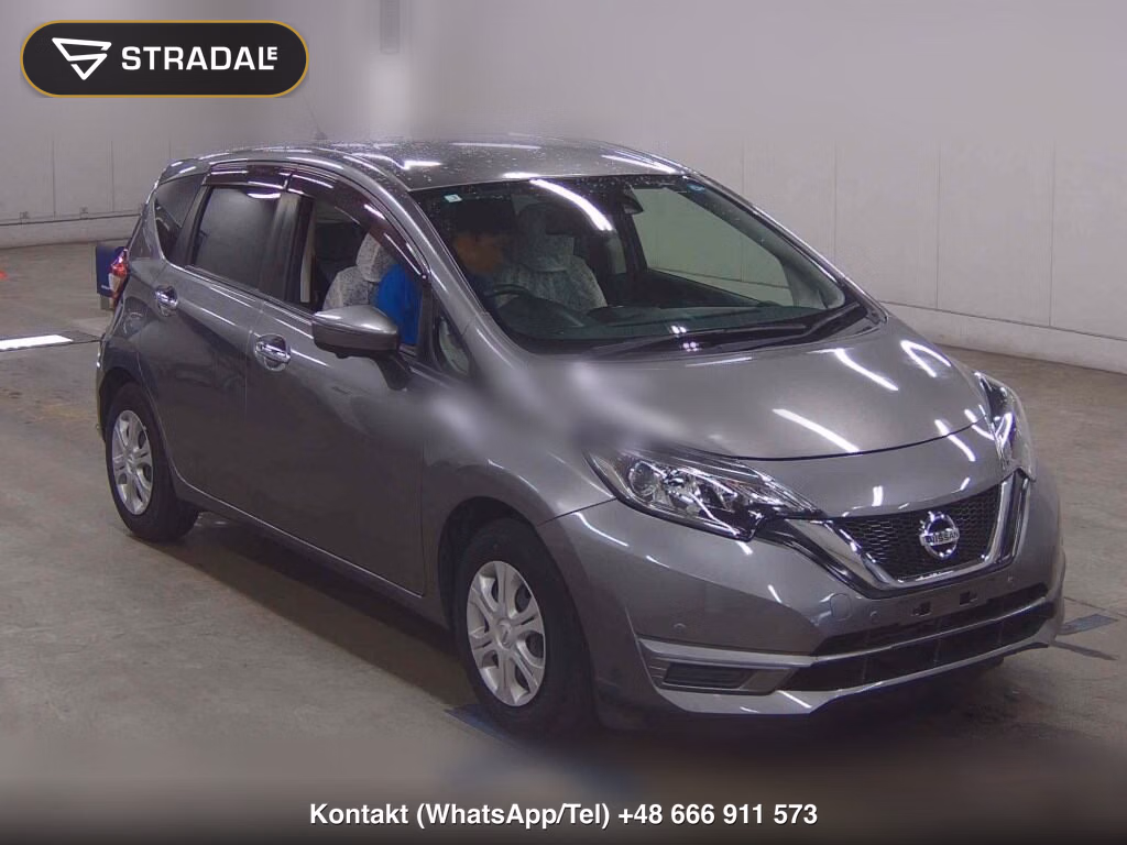 NISSAN NOTE X 2017, aukcja z Japonii, zdjęcie 1