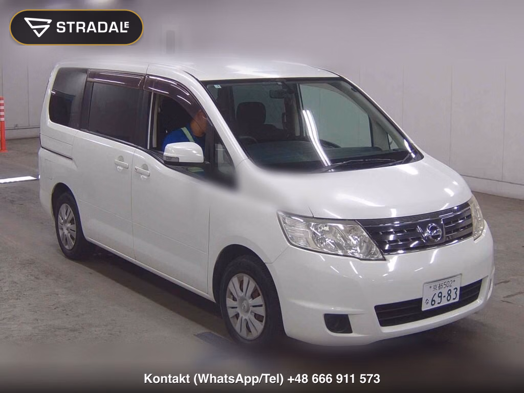 NISSAN SERENA 5D 20S 2009, aukcja z Japonii, zdjęcie 1