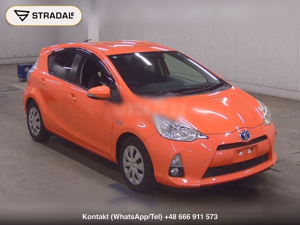 TOYOTA AQUA S 2012, aukcja z Japonii, zdjęcie 1