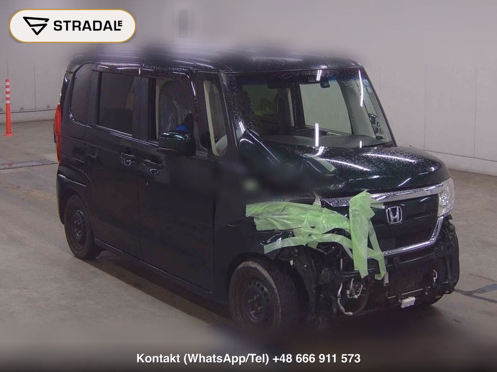 HONDA N-BOX G･L TURBO HONDA SENSING 2018, aukcja z Japonii, zdjęcie 1