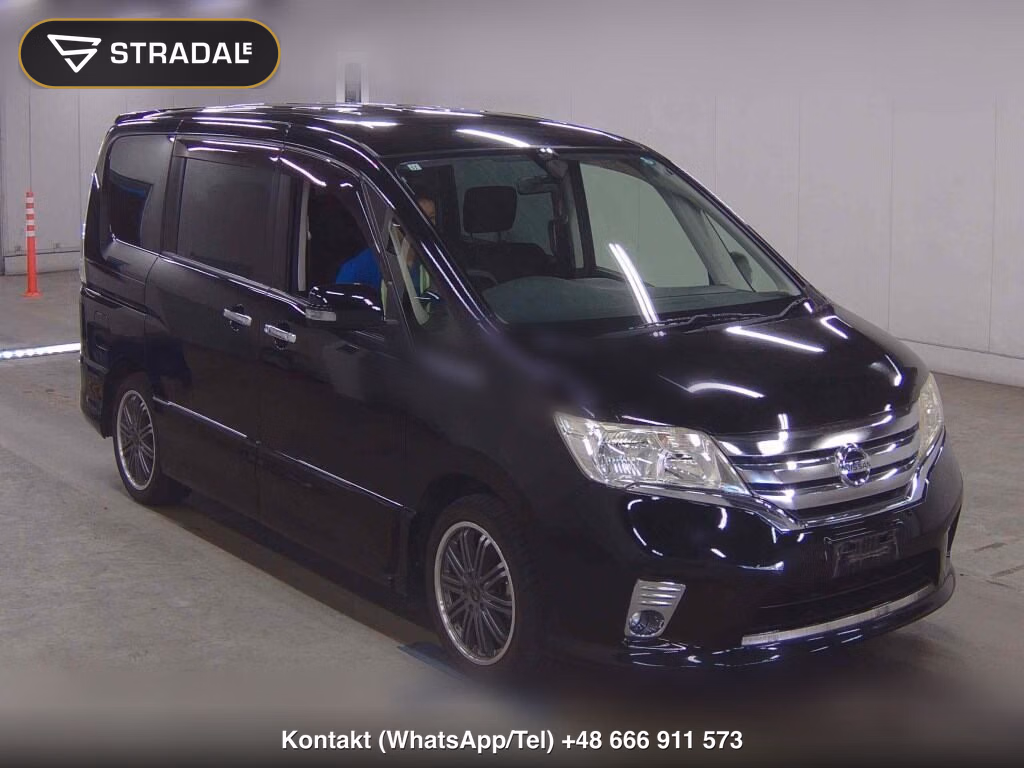 NISSAN SERENA 5D HIGHWAY STAR V SELECTION 2012, aukcja z Japonii, zdjęcie 1