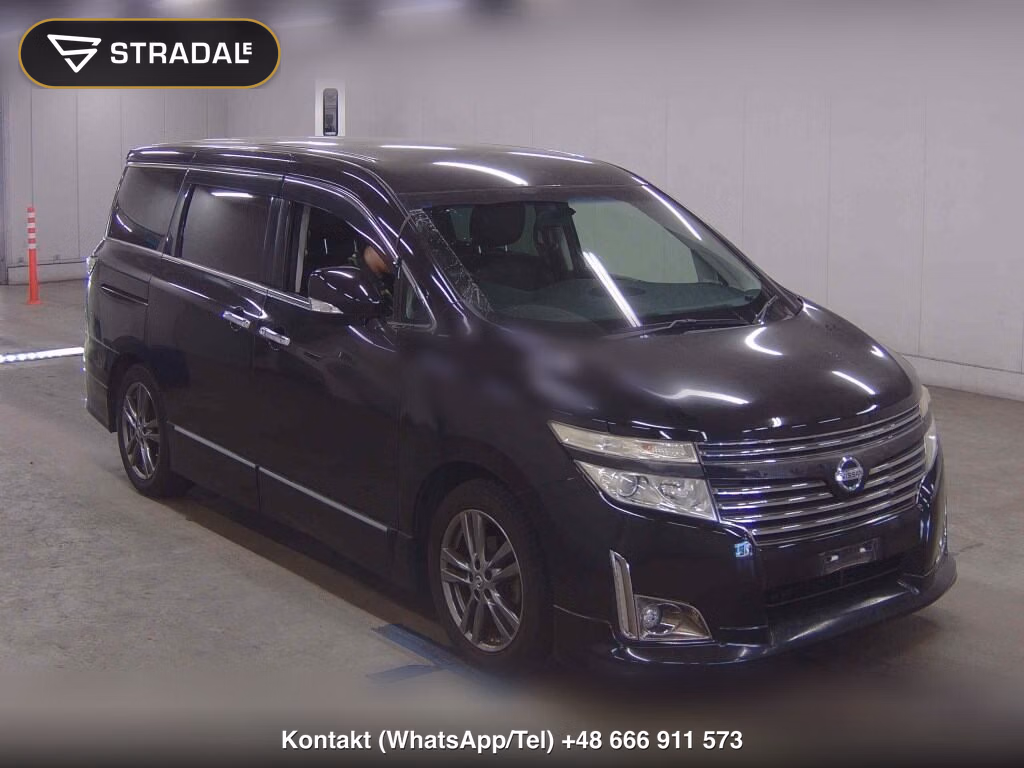 NISSAN ELGRAND 5D 4WD 350 HIGHWAY STAR URBAN CHROME 2012, aukcja z Japonii, zdjęcie 1