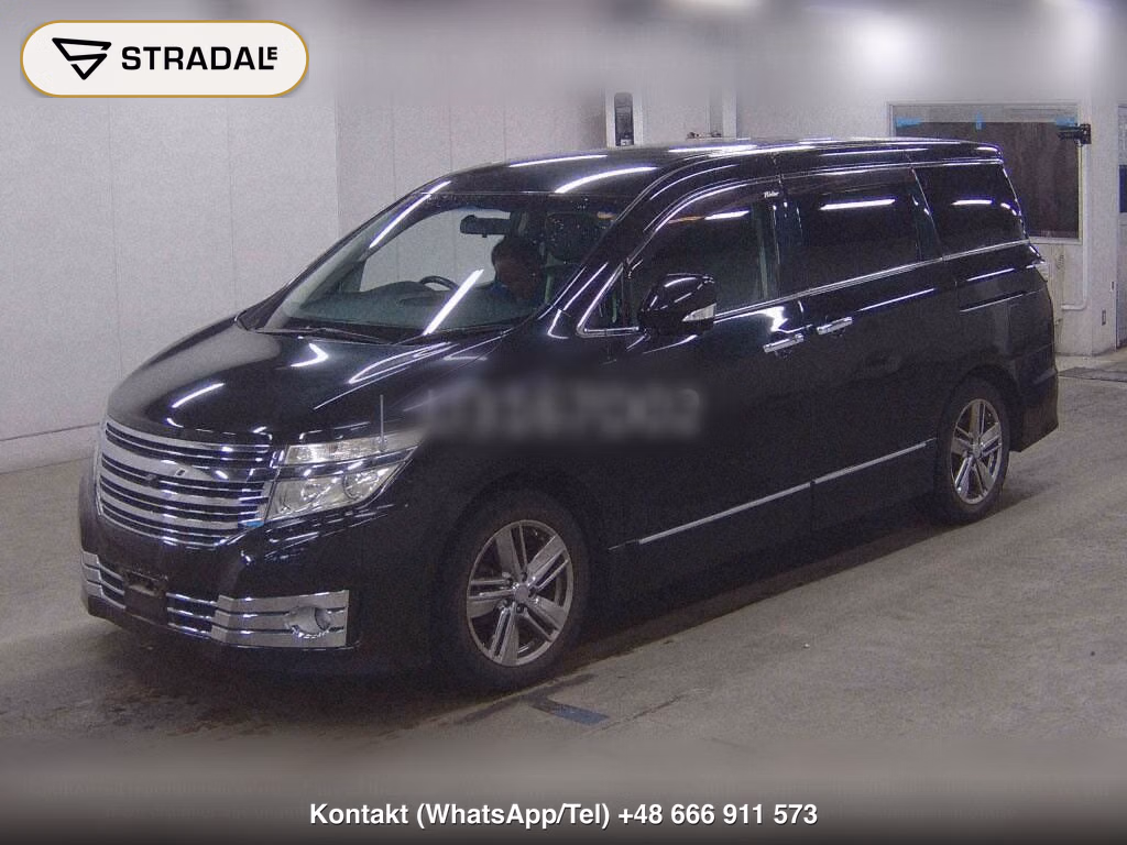 NISSAN ELGRAND 5D RIDER BLACK CLOTH SHEET MANUAL SHEET, miniaturka 5