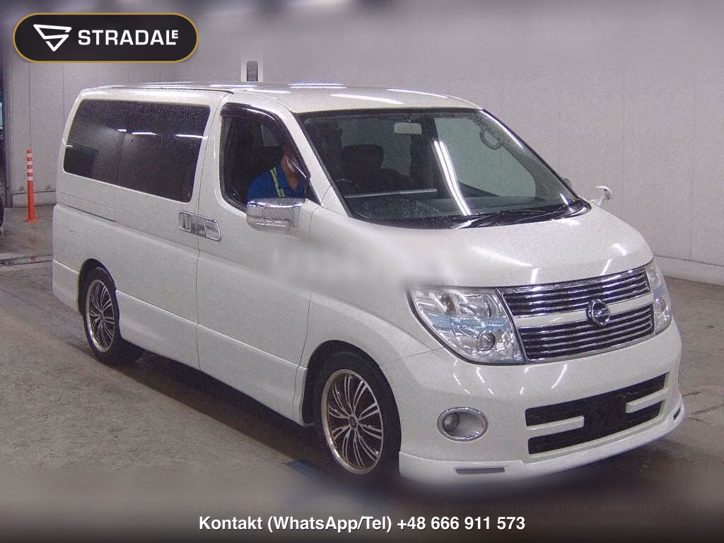 NISSAN ELGRAND 5D 250 HIGHWAY STAR BLACK LEATHER NAVI EDIT, miniaturka 2
