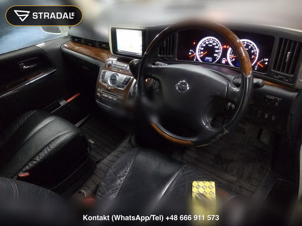 NISSAN ELGRAND 5D 250 HIGHWAY STAR BLACK LEATHER NAVI EDIT, miniaturka 4