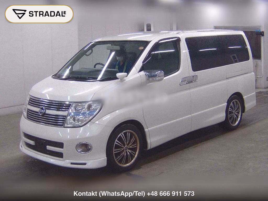 NISSAN ELGRAND 5D 250 HIGHWAY STAR BLACK LEATHER NAVI EDIT, miniaturka 5