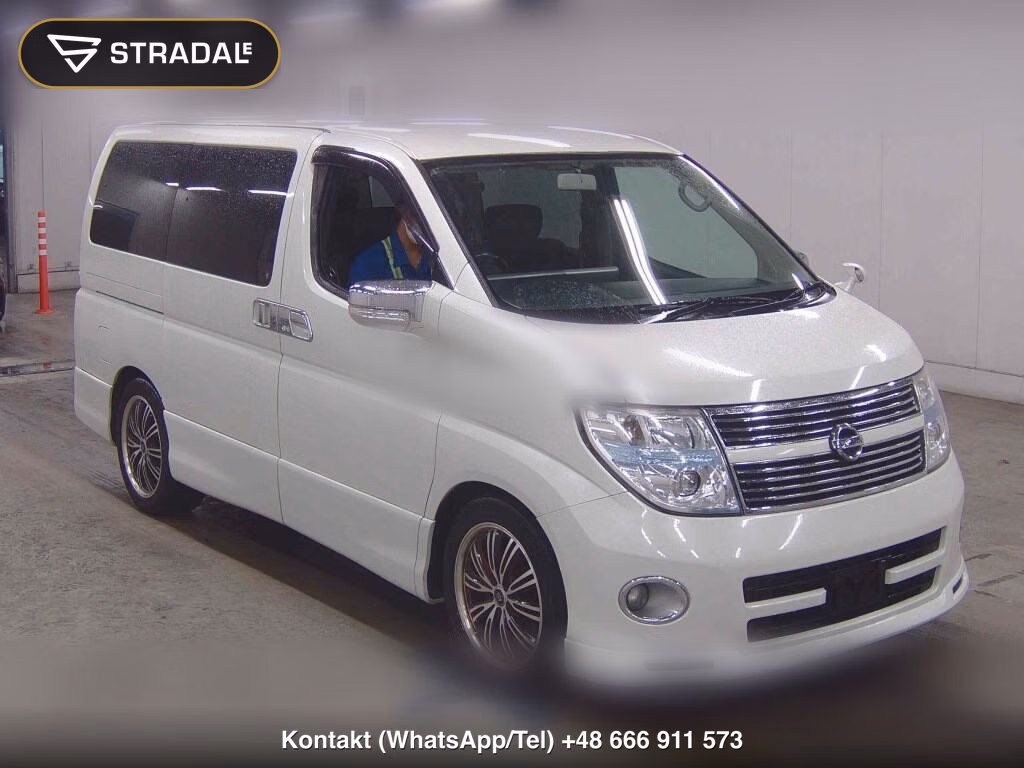 NISSAN ELGRAND 5D 250 HIGHWAY STAR BLACK LEATHER NAVI EDIT 2010, aukcja z Japonii, zdjęcie 1