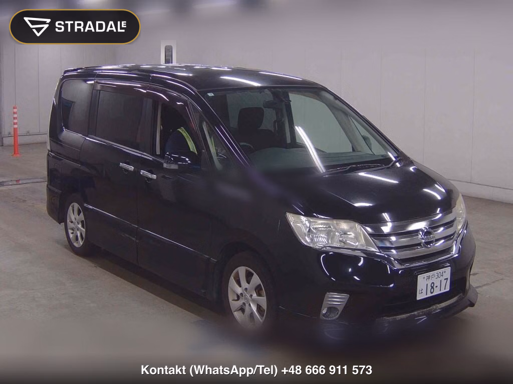 NISSAN SERENA 5D HIGHWAY STAR 2011, aukcja z Japonii, zdjęcie 1