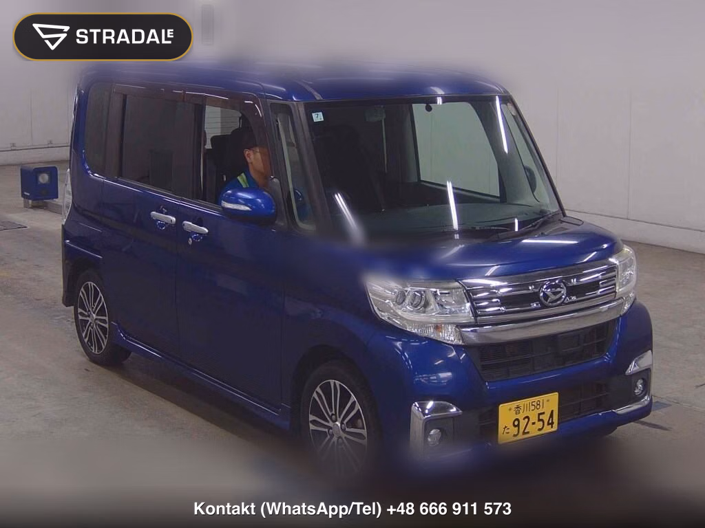 DAIHATSU TANTO 4WD CUSTOM RS 2016, aukcja z Japonii, zdjęcie 1