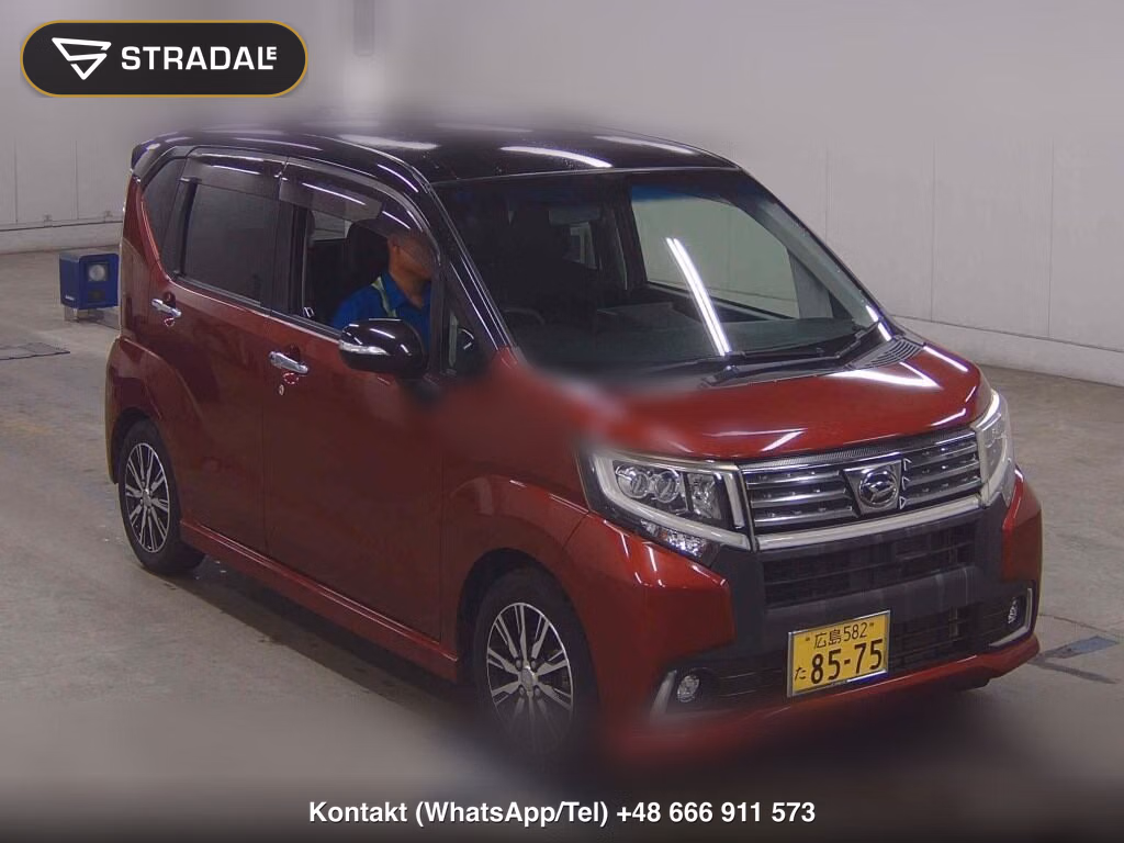 DAIHATSU MOVE CUSTOM X HYPER SA 2015, aukcja z Japonii, zdjęcie 1