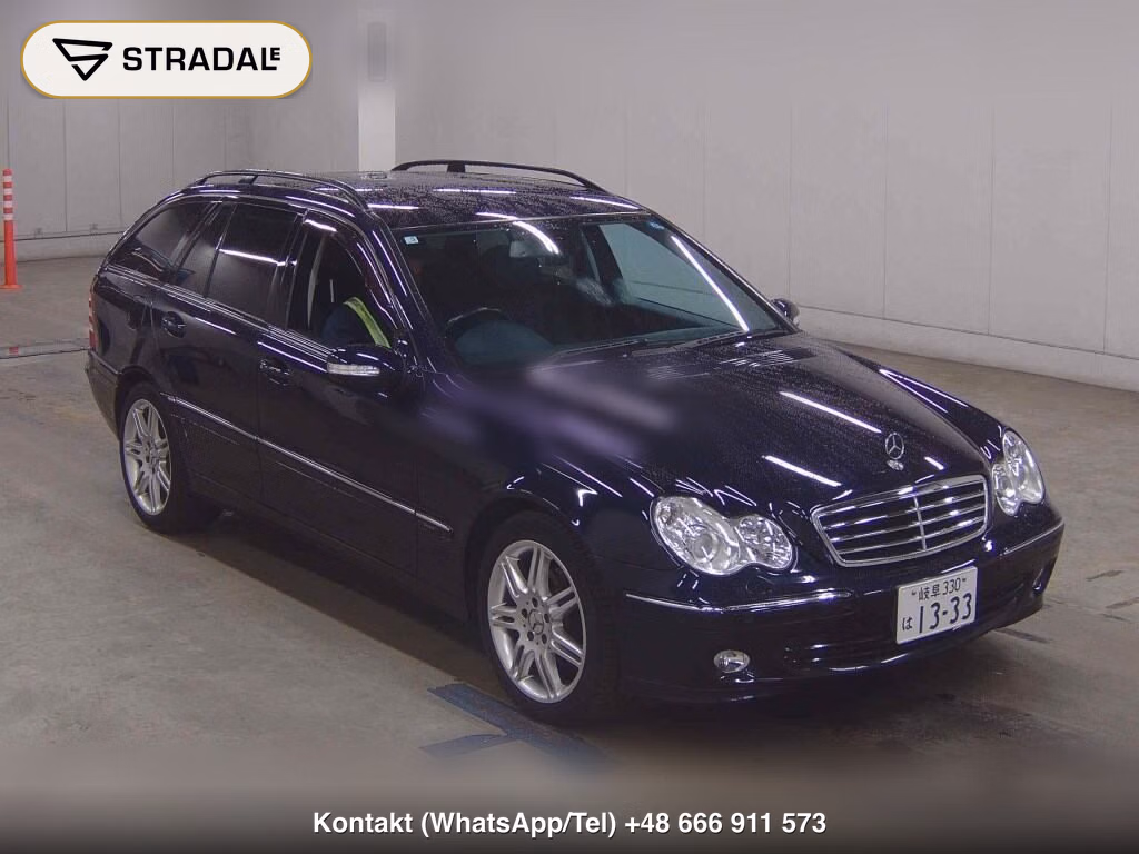 MERCEDES BENZ C-CLASS STATIONWAGON C230 STATIONWAGON AVANTGARDE 2007, aukcja z Japonii, zdjęcie 1