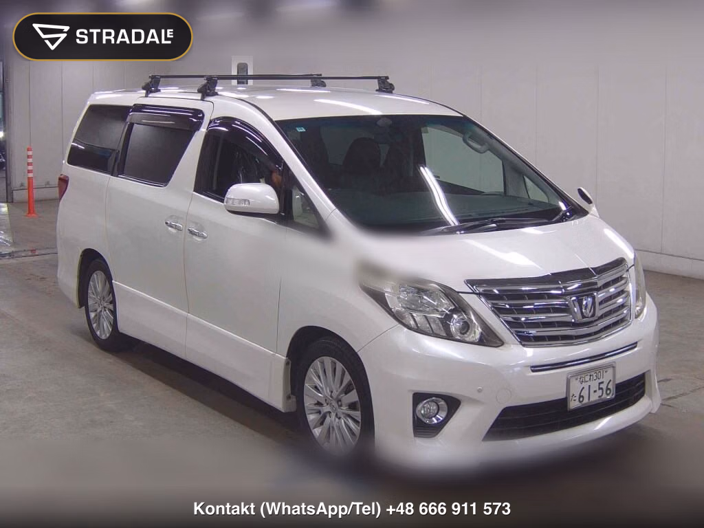 TOYOTA ALPHARD 240S 2012, aukcja z Japonii, zdjęcie 1