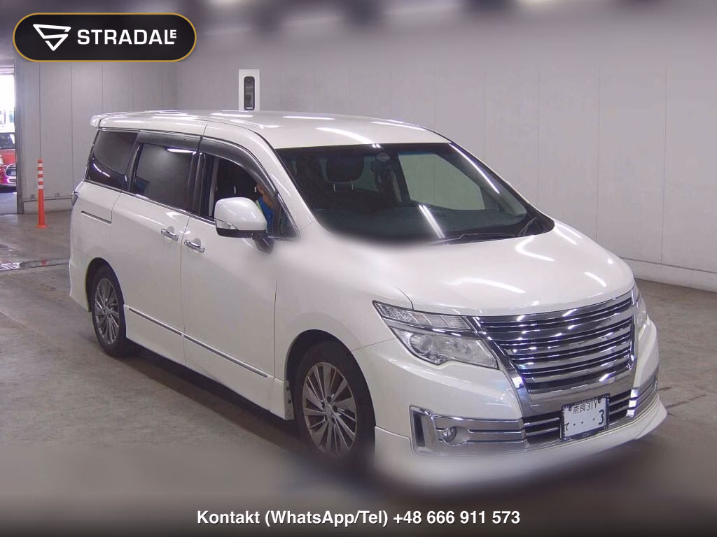 NISSAN ELGRAND 5D RIDER 2014, aukcja z Japonii, zdjęcie 1