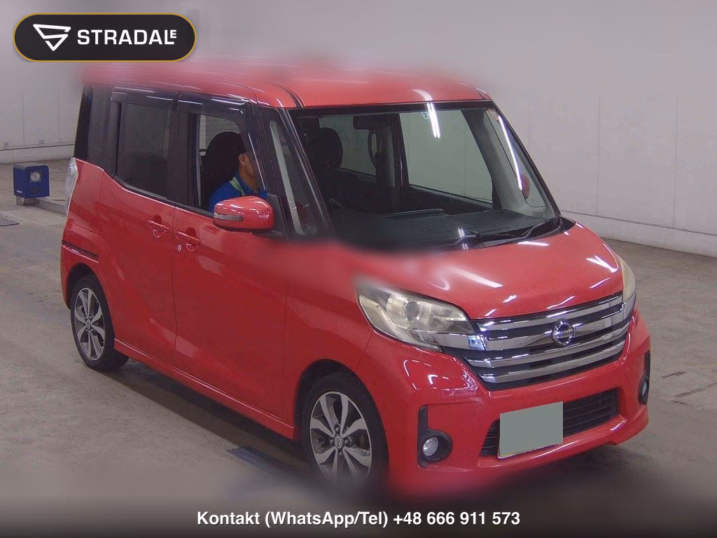 NISSAN DAYZ ROOX 4WD HIGHWAY STAR X G PACKAGE 2014, aukcja z Japonii, zdjęcie 1