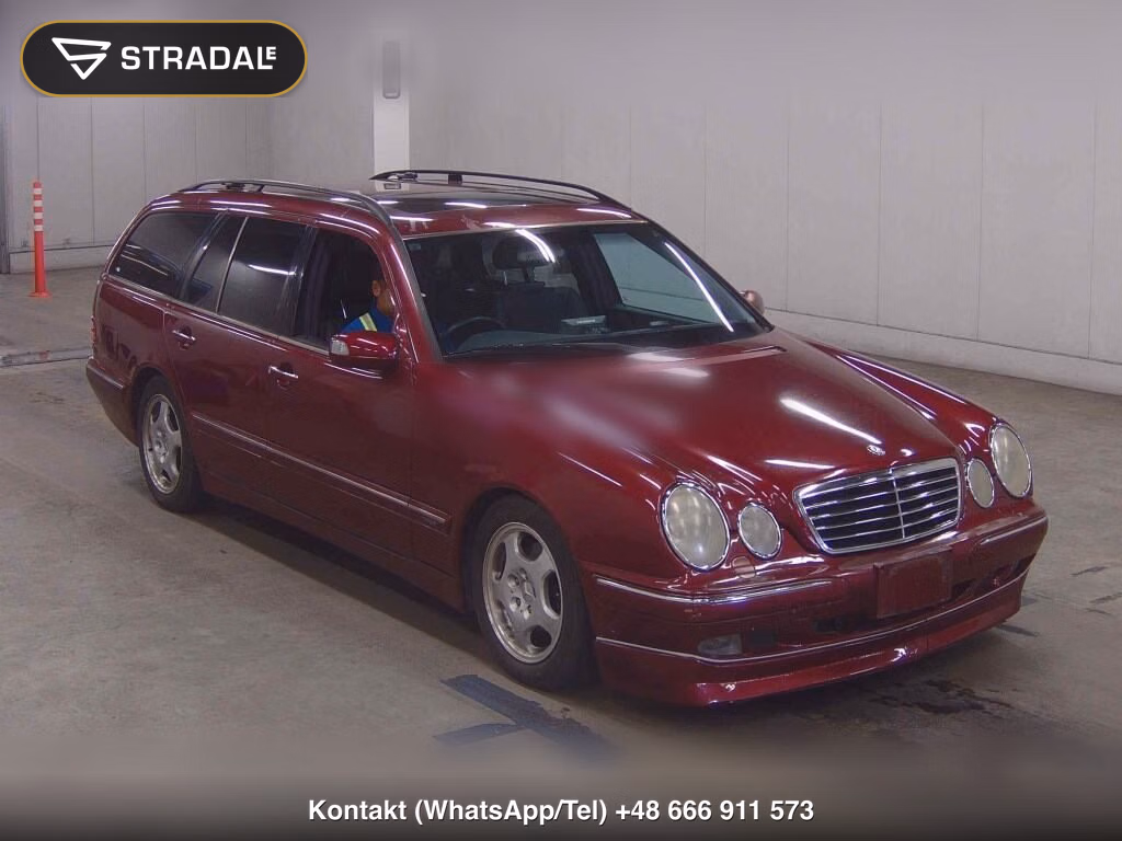 MERCEDES BENZ E-CLASS STATIONWAGON E320 STATIONWAGON AVANTGARDE 2000, aukcja z Japonii, zdjęcie 1