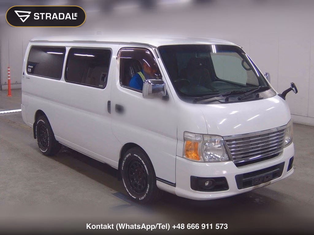 NISSAN CARAVAN 4D 4WD S LONG GX 2008, aukcja z Japonii, zdjęcie 1