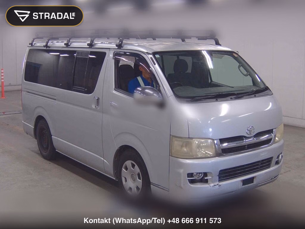TOYOTA HIACE VAN 5D LONG SUPER GL 2005, aukcja z Japonii, zdjęcie 1