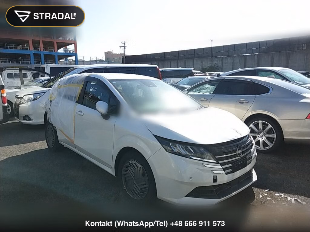 NISSAN NOTE X 2024, aukcja z Japonii, zdjęcie 1