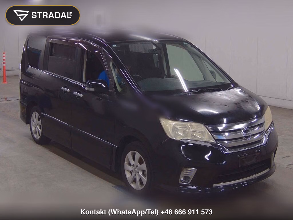 NISSAN SERENA 5D HIGHWAY STAR V SELECTION 2012, aukcja z Japonii, zdjęcie 1