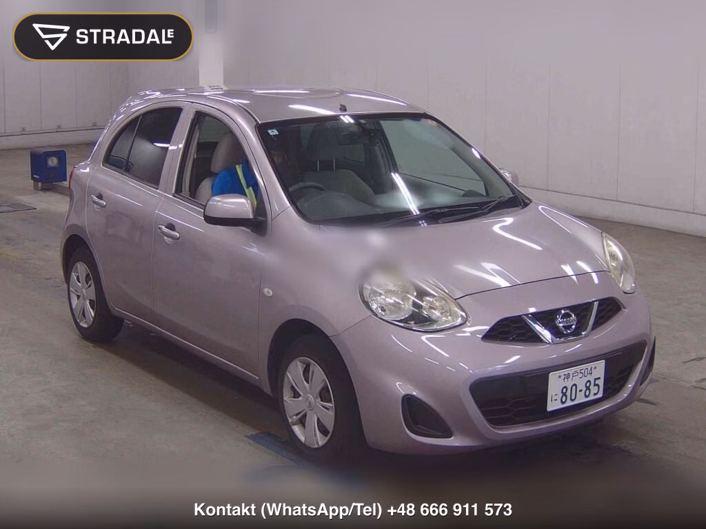 NISSAN MARCH 5D X V SELECTION 2014, aukcja z Japonii, zdjęcie 1