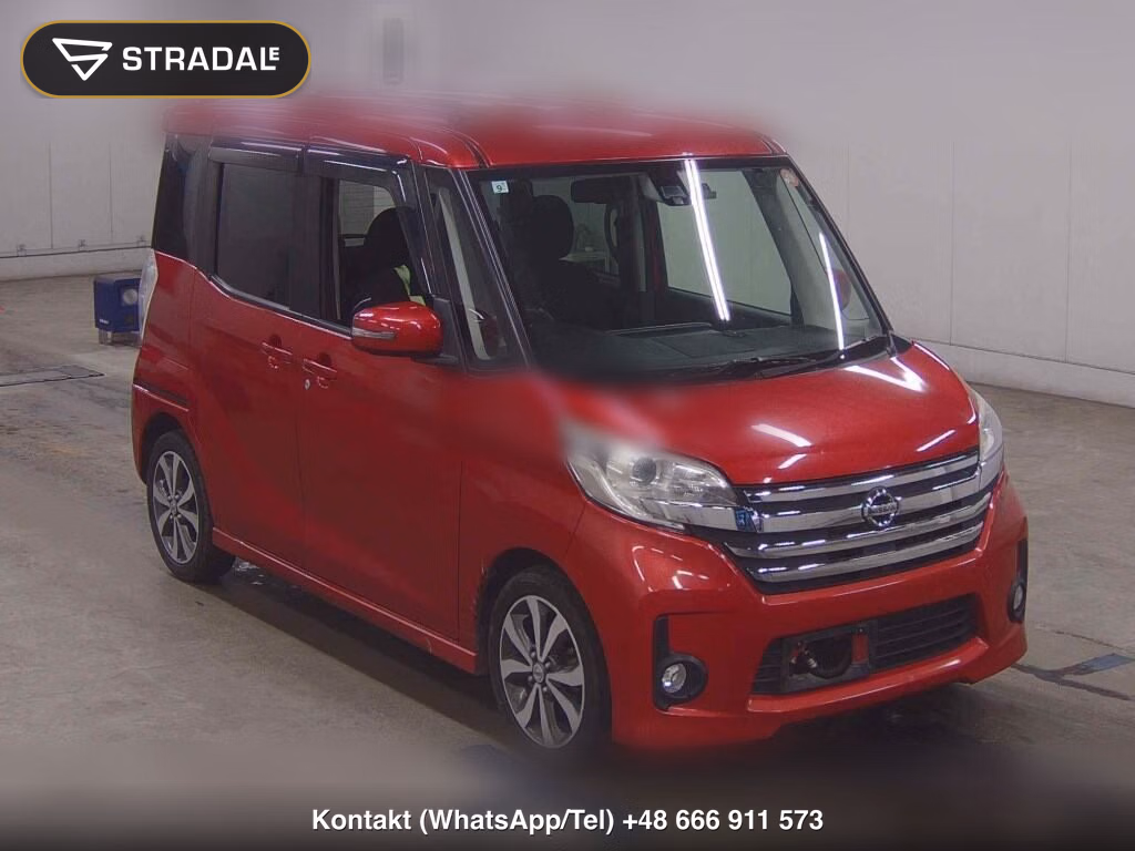 NISSAN DAYZ ROOX HIGHWAY STAR TURBO 2015, aukcja z Japonii, zdjęcie 1
