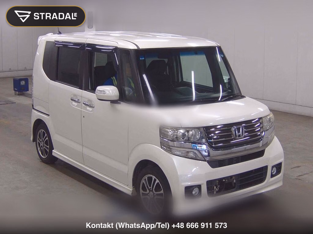 HONDA N-BOX CUSTOM G SS PACKAGE 2013, aukcja z Japonii, zdjęcie 1