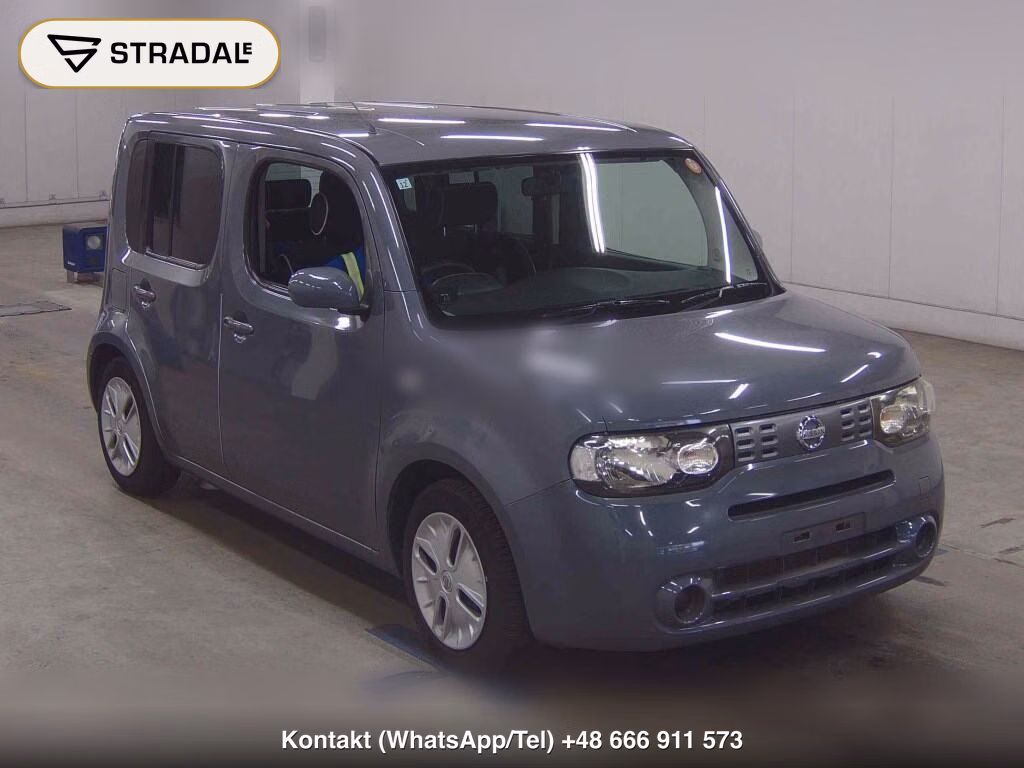 NISSAN CUBE 15X INDIGO + PLASMA 2011, aukcja z Japonii, zdjęcie 1