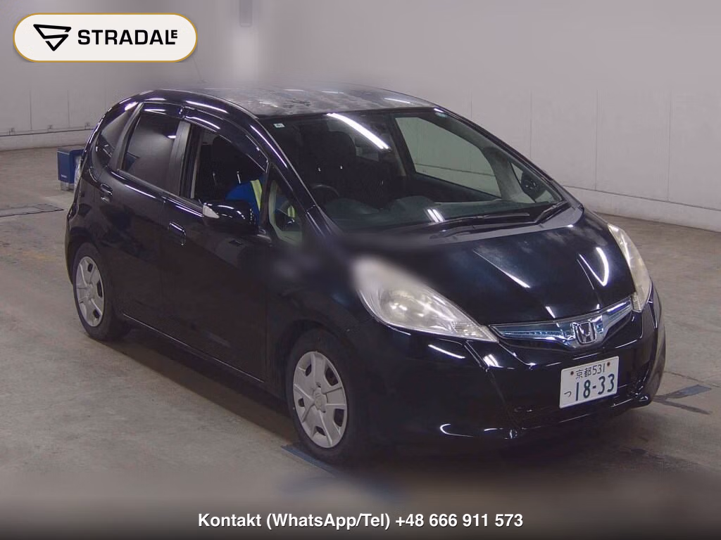 HONDA FIT HYBRID 2012, aukcja z Japonii, zdjęcie 1