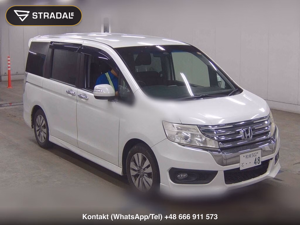 HONDA STEPWAGON SPADA Z 2012, aukcja z Japonii, zdjęcie 1