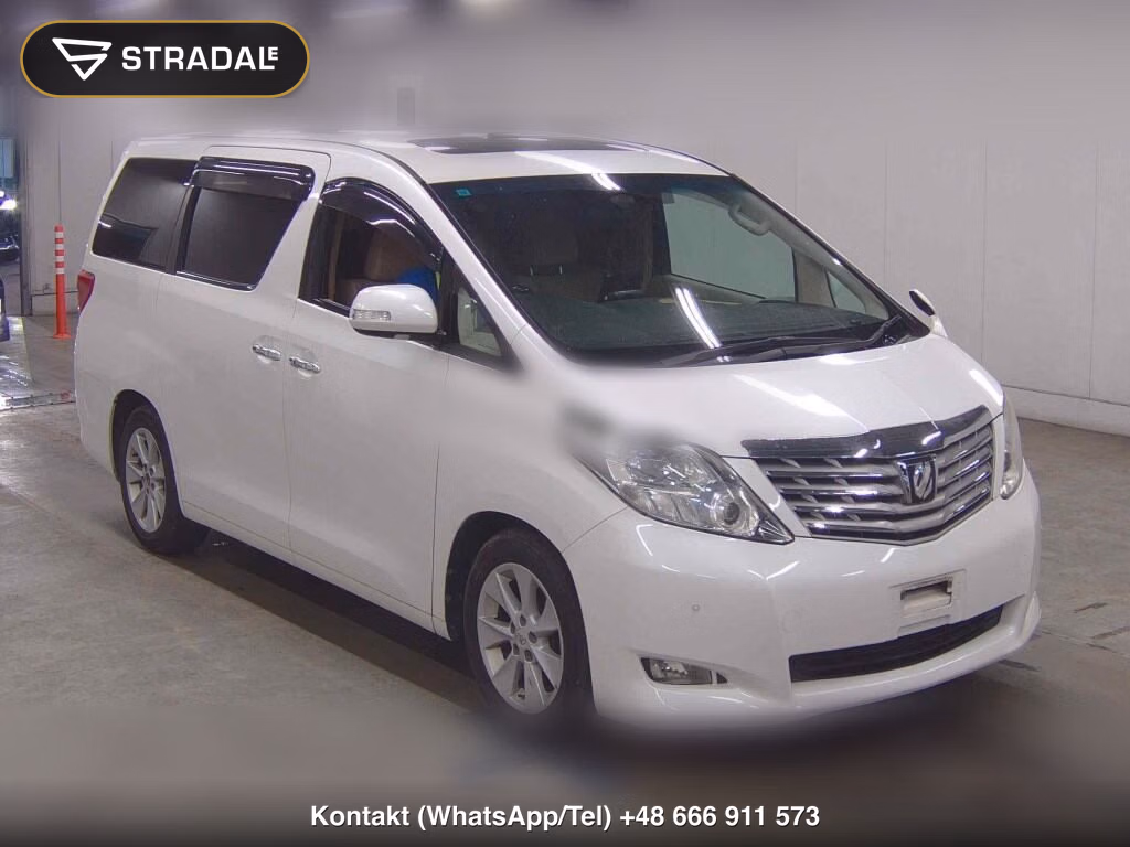 TOYOTA ALPHARD 240G 2009, aukcja z Japonii, zdjęcie 1