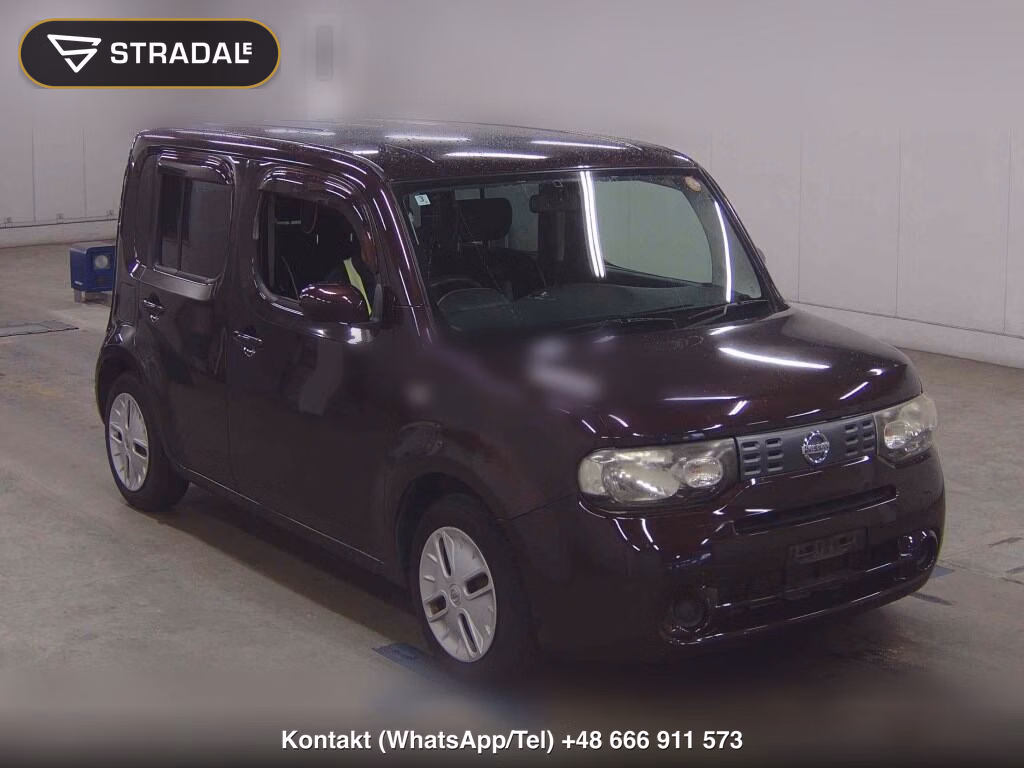NISSAN CUBE 15X INDIGO + PLASMA 2012, aukcja z Japonii, zdjęcie 1