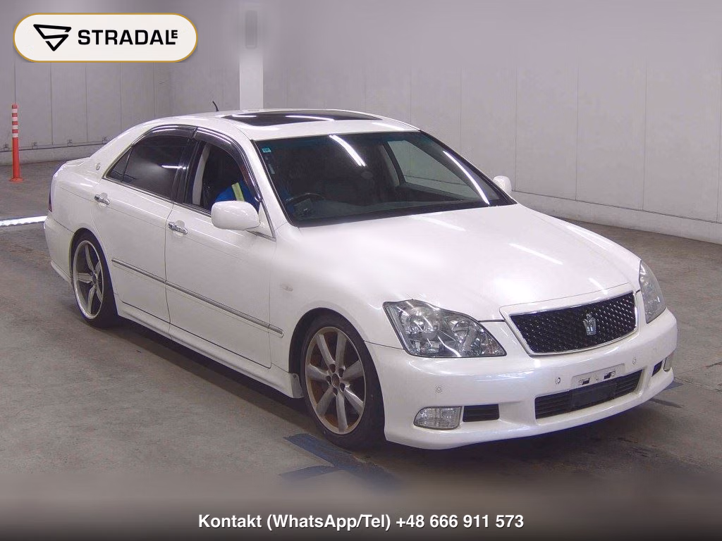 TOYOTA CROWN 4D ATHLETE 2007, aukcja z Japonii, zdjęcie 1