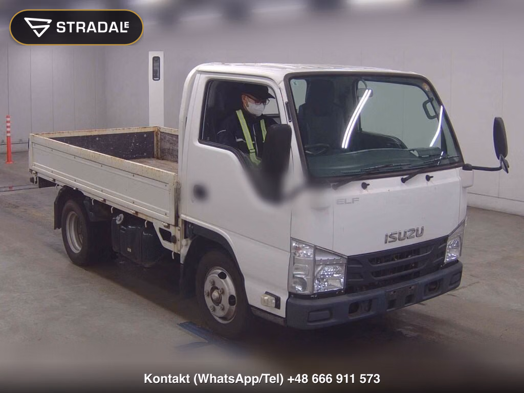 ISUZU ELF TRUCK 2D FULL FLAT LOW 2019, aukcja z Japonii, zdjęcie 1