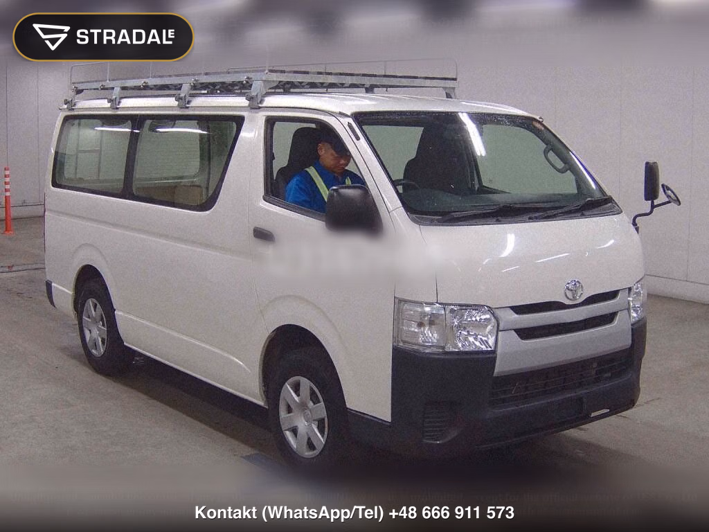 TOYOTA HIACE VAN 4D 4WD DX 2018, aukcja z Japonii, zdjęcie 1