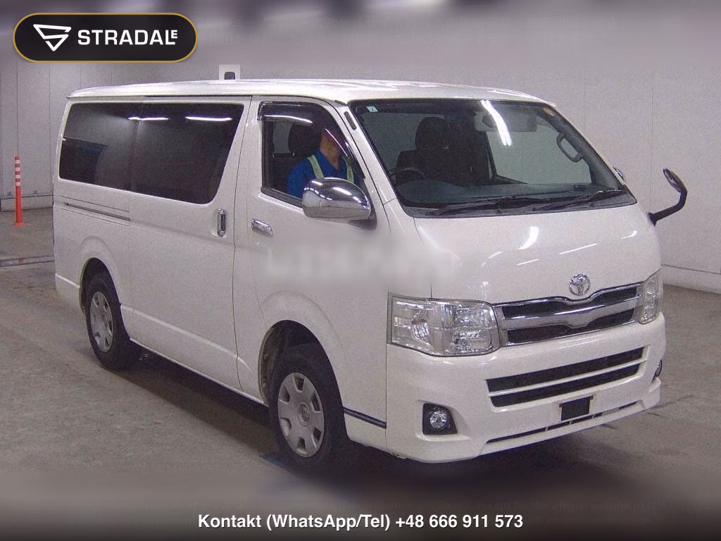 TOYOTA HIACE VAN 5D 4WD LONG SUPER GL 2011, aukcja z Japonii, zdjęcie 1