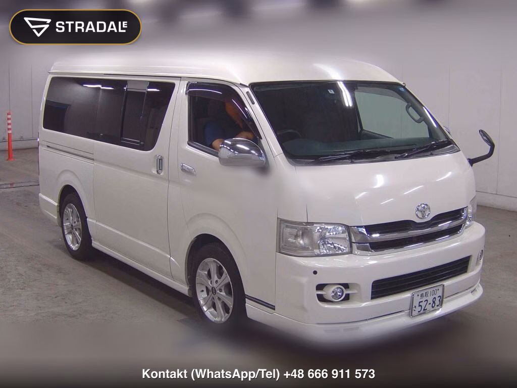 TOYOTA REGIUS ACE VAN 5D LONG WIDE SUPER GL 2008, aukcja z Japonii, zdjęcie 1