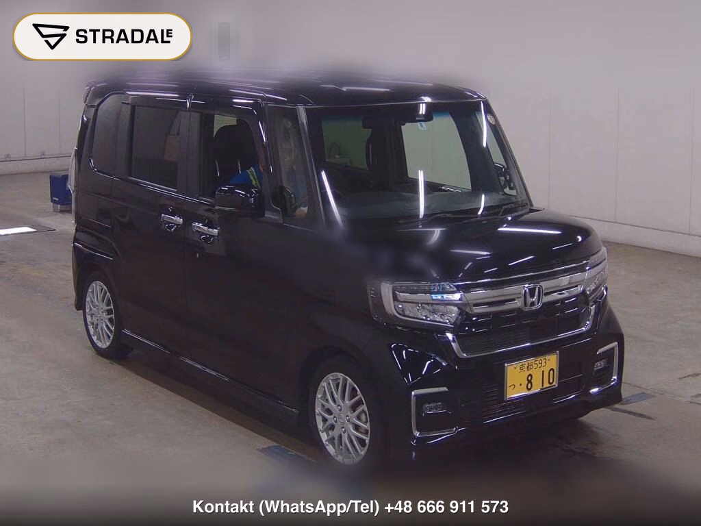 HONDA N-BOX CUSTOM L・TURBO 2022, aukcja z Japonii, zdjęcie 1