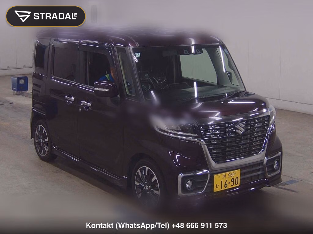 SUZUKI SPACIA CUSTOM HYBRID XS 2021, aukcja z Japonii, zdjęcie 1