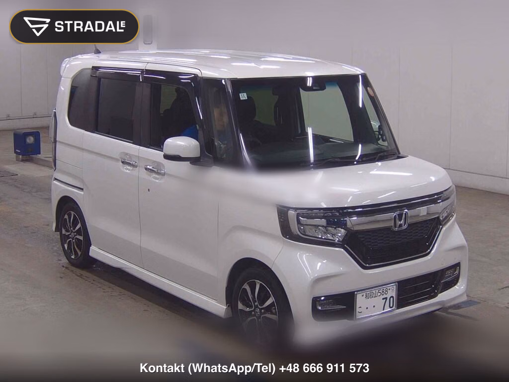 HONDA N-BOX CUSTOM G･L HONDA SENSING 2020, aukcja z Japonii, zdjęcie 1