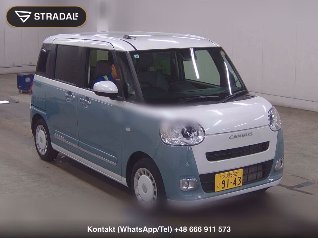 DAIHATSU MOVE CANBUS STRIPES G 2025, aukcja z Japonii, zdjęcie 1