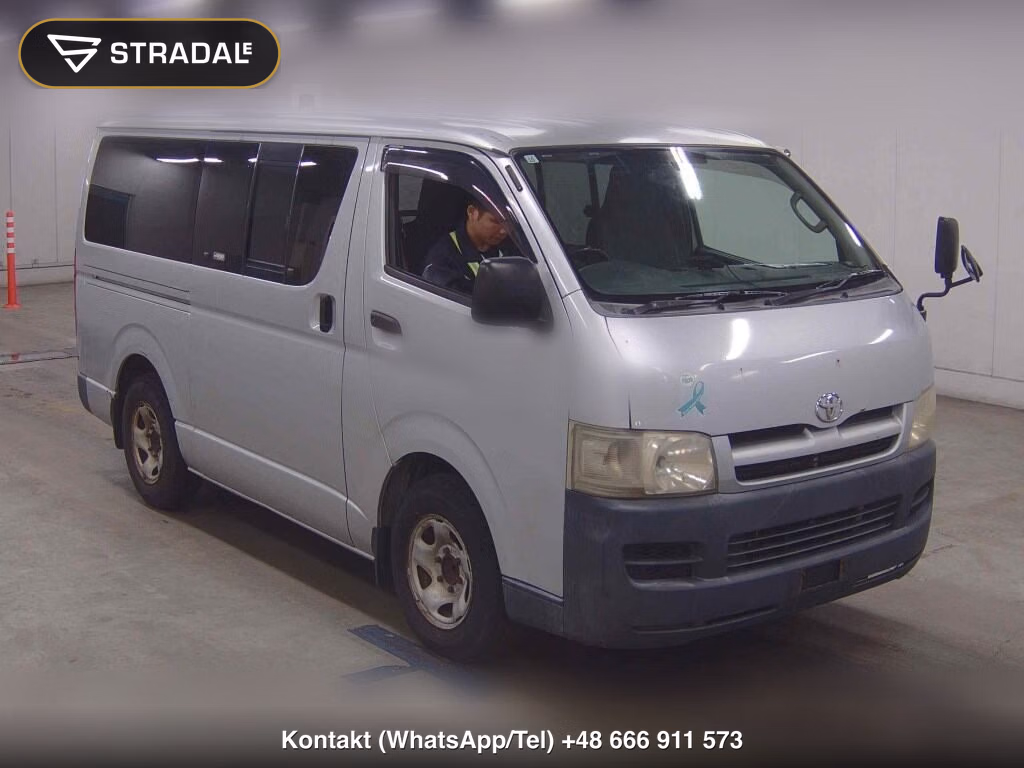 TOYOTA HIACE VAN 5D DX 2004, aukcja z Japonii, zdjęcie 1