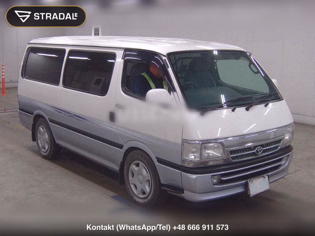 TOYOTA HIACE VAN 4D LONG SUPER GL 2001, aukcja z Japonii, zdjęcie 1
