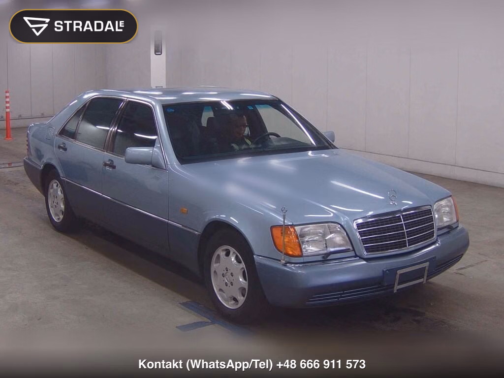 MERCEDES BENZ S-CLASS 4D 600SEL 1993, aukcja z Japonii, zdjęcie 1