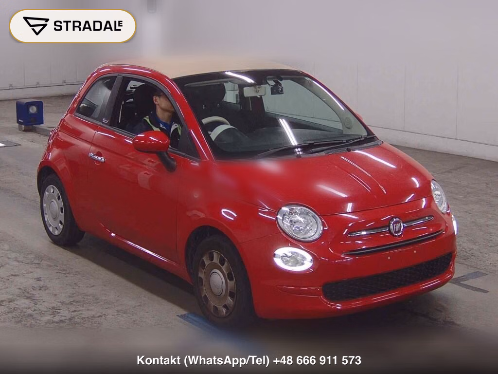 FIAT 500C 1.2 CULT 2021, aukcja z Japonii, zdjęcie 1