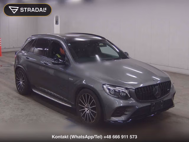 MERCEDES AMG GLC 4WD GLC43 4MATIC LEATHER EXCLUSIVE PACKAGE 2017, samochód z aukcji Japonii