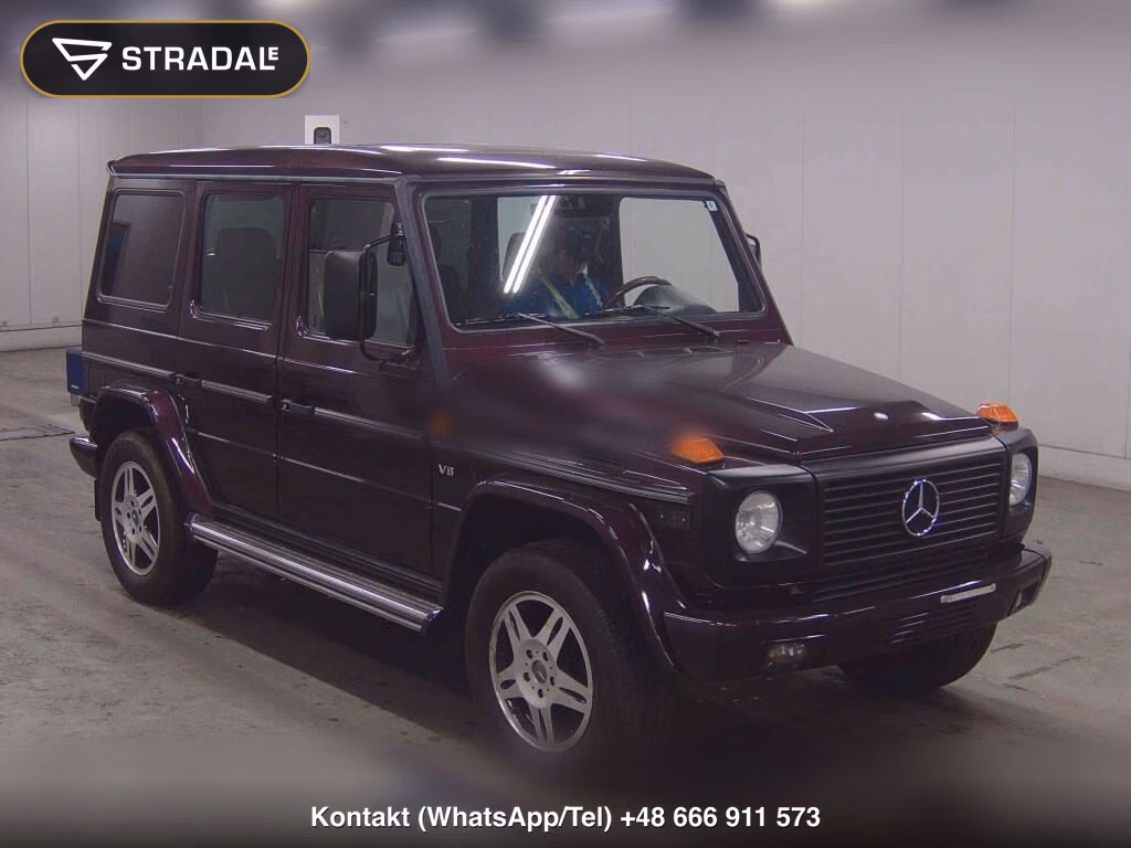 MERCEDES BENZ G-CLASS 5D 4WD G500 CLASSIC 2000, aukcja z Japonii, zdjęcie 1